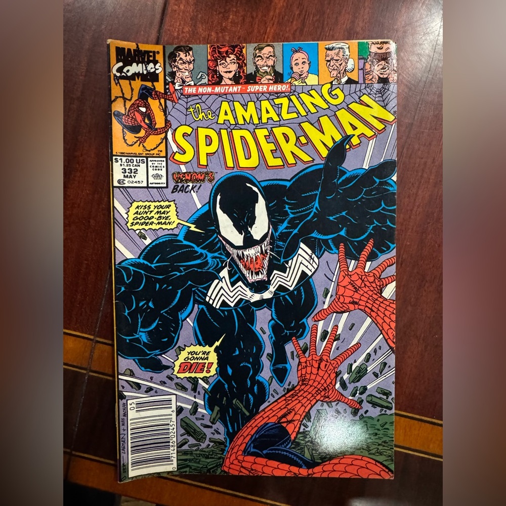 The Amazing Spider-Man Comic Book Issue 332